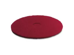 Pad voor éénschijfsreinigingsmachine 5 pads middelzacht Ø432mm rood