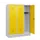 schoollocker,HxBxD 1630x1200x500mm,3vak,vak B 400mm,cil.-slot,sokkel