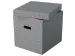 Esselte Home Kubus Opbergdoos Grijs 320x315x365mm Set van 3