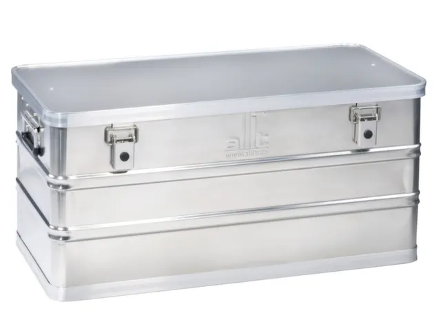 Aluminium transportbox,HxLxB 375x780x380mm,wanden gesloten