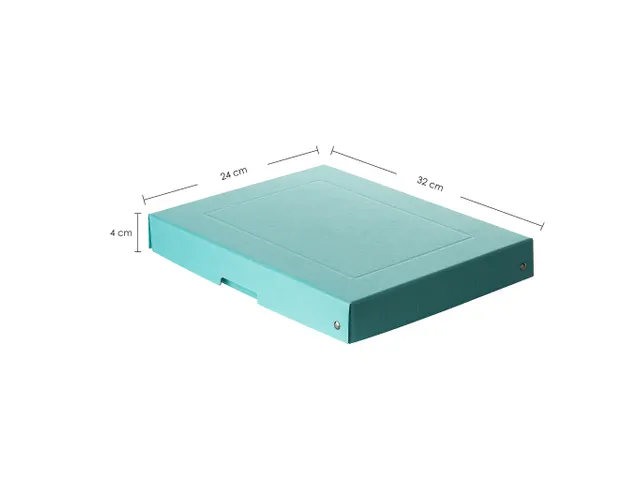 PureBox Pastell A4 bleu 40mm