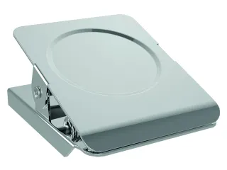 Papierklem MAUL magnetisch vierkant 40mm capaciteit 25mm zilver - 5