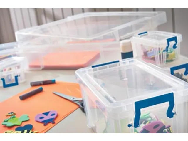 Bankers Box Opbergdoos Transparant 48 Liter