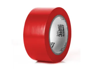 tape,standaardkleur,PVC,rood,band LxB 33mx50mm - 1
