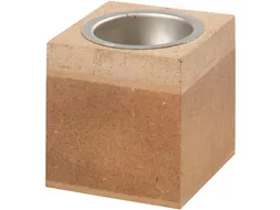 Waxinelichthouder Creativ Company 6x6x6cm MDF