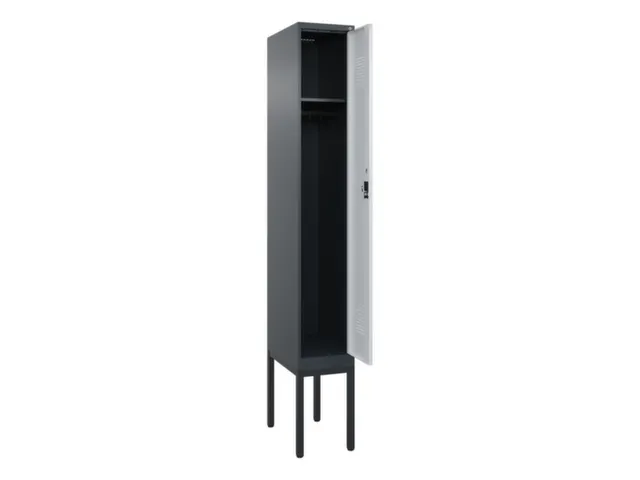 locker,HxBxD 2120x300x500mm,1vak,vak B 300mm,cil.-slot,voetonderstel