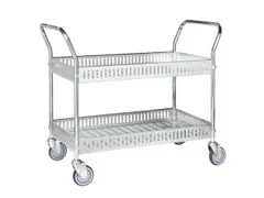 tafelwagen,draagverm. 250kg,2etage(s),laadvl. LxB 935x535mm