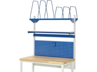 opbouwelement,v. werkbank,HxBxD 1130x1250x350mm,draagverm. 100kg,staal - 1