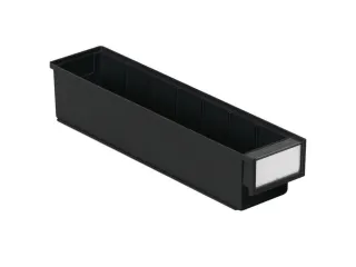ESD-magazijnkast,HxBxD 395x400x400mm,16lade(n),laden zwart - 4