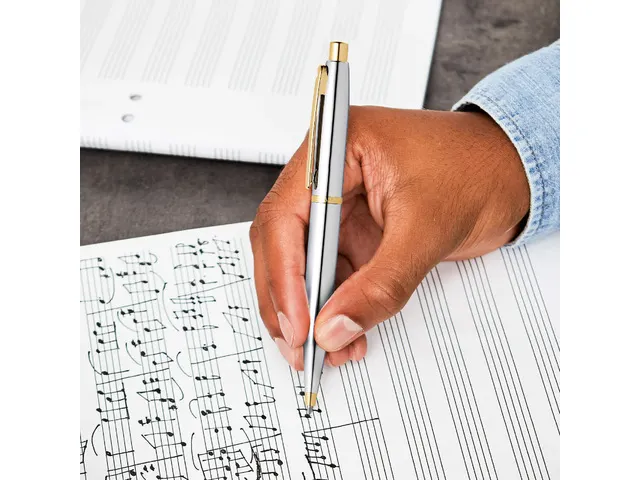 Balpen SHEAFFER VFM E9422 Polished chrome gold plated