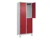 dubbeldekse locker,HxBxD 1950x800x500mm,2x2vak.,vak B 400mm