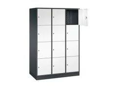 grootvolume-lockersysteem,HxBxD 1950x1220x600mm,3x4vakken,cil.-slot