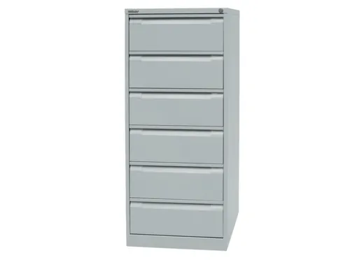 fichekast,HxBxD 1321x568x622mm,twee banen,6lade(n),romp lichtgrijs