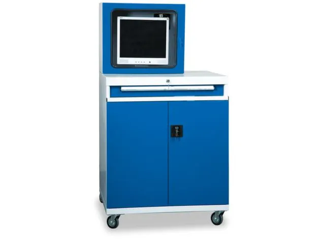 pc-kast,HxBxD 1640x830x700mm,monitorvak,toetsenbord-/muisblad