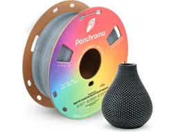 Panchroma PLA Dual Matte Shadow Black Filament White-Black 1.75 mm 1kg
