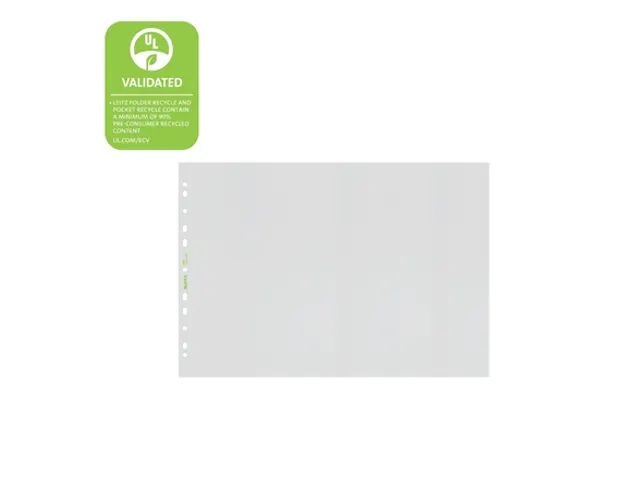 Recycle geperforeerde showtas, A3 landscape