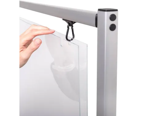 Poster Display Decor Sway Dubbelzijdig A1 Zilver