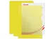 L-map Esselte Standaard A4 Pp Geel 0.11mm