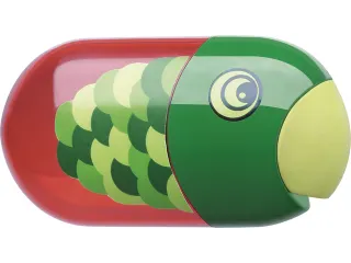 puntenslijper en gum Faber-Castell diermotieven 18 stuks - 6