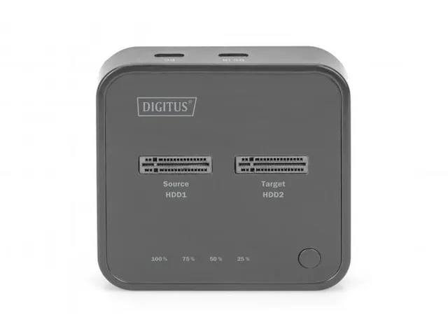 Dual M.2 NVMe SSD Docking Station met offline kloonfunctie USB-C