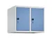 opzetkast,v. locker,2vak.,vak B 300mm,HxBxD 500x600x500mm,draaigrendel