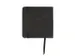 Carnet de croquis PU couverture rigide 80 feuilles 12x12cm noir