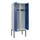 locker voor scheiding van kleding,HxBxD 2120x800x500mm,2vak