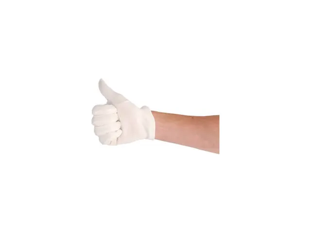 Handschoenen Katoen Maat 12 25cm Wit Zware Kwaliteit