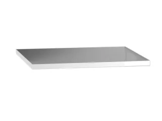 Stalen bodem,v. roldeurkast,v. kast BxD 1050x550mm,draagverm. 75kg - 1