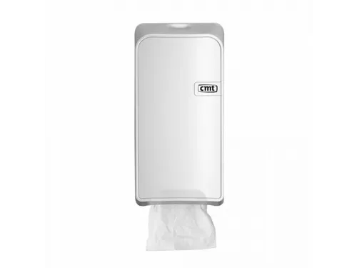 CMT Quartz Toiletpapierdispenser Bulkpack Wit