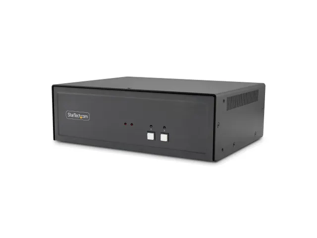 StarTech Secure 2-Port Dual-Monitor KVM Switch, 1x DP In naar 2x HDMI