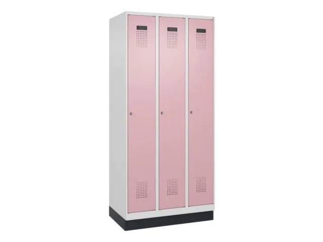 locker voor scheiding van kleding,HxBxD 1950x900x500mm,3vak