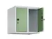 opzetkast,v. locker,2vak.,vak B 250mm,HxBxD 500x500x500mm,vleugeldeur