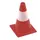 Afbakeningskegel 30cm rood wit