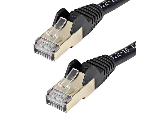 CAT6a Ethernetkabel 10 Meter Snagless Zwart
