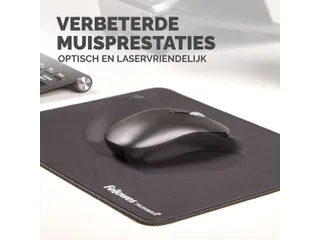 Muismat Fellowes Breyta XL zwart 21x28cm - 13