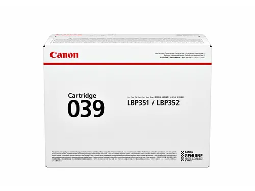 Canon 039 Toner Zwart 11.000 pag. voor i-SENSYS LBP350
