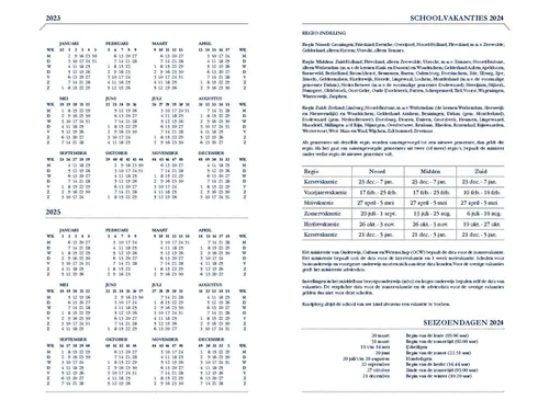 Agenda 2027 Ryam Memoplan 7 Mundior 7dagen/2pagina's zwart