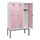 schoollocker,HxBxD 1950x1200x500mm,3vak,vak B 400mm,draaigrendel