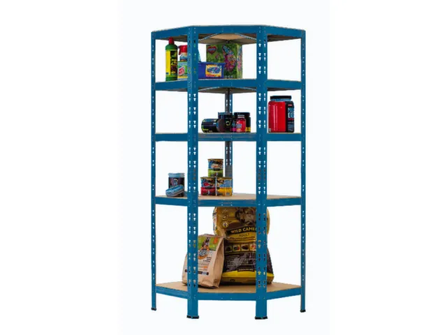 magazijnstelling,hoekstelling,HxBxD 1800x900x450mm,vakl. 250kg