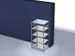 rayonnage modulaire,rayonnage départ,HxlxP 2000x1060x835mm