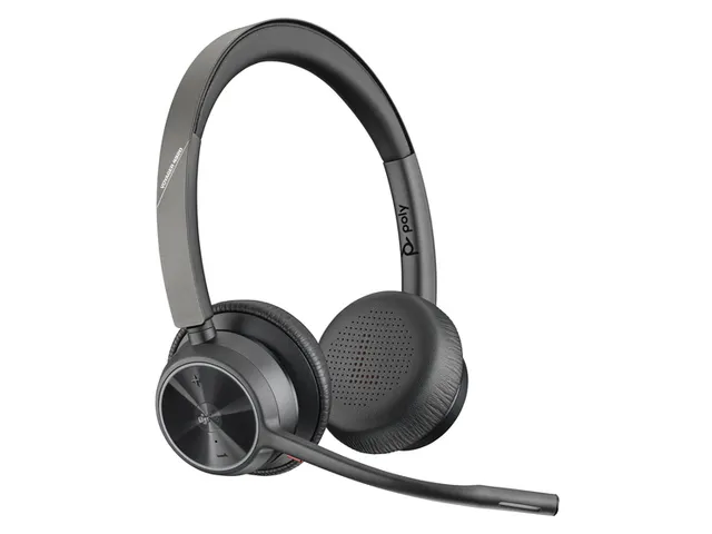 Headset HP POLY Voyager 4320-M BT700 dongle en oplaadstatief