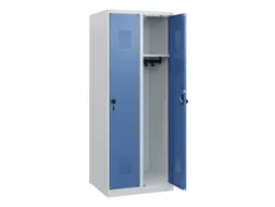 schoollocker,HxBxD 1530x600x500mm,2vak,vak B 300mm,draaigrendel