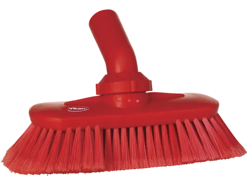 Hygiene 7067-4 Hoekverstelbare Borstel Watertoevoer Rood
