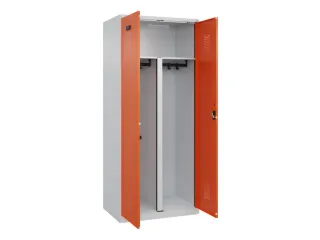 PBM-locker,HxBxD 1850x800x500mm,2vak,vak B 400mm,cil.-slot - 1