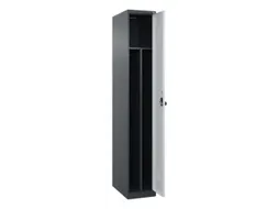 locker voor scheiding van kleding,HxBxD 1850x300x500mm,1vak