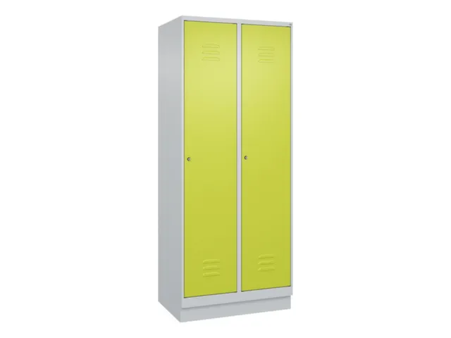 locker voor scheiding van kleding,HxBxD 1950x800x500mm,2vak