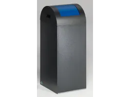 afvalverzamelaar,zelfblussend,1x60l,HxBxD 800x320x320mm,klemring