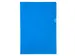 100 L-Mappen A4 0.13mm Gladde Pvc Blauw Sterke Kwaliteit