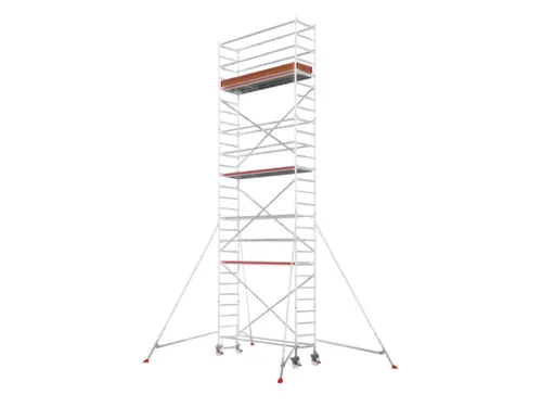 rolsteiger,reik H 7,25m,steiger H 6,49m,3platform(s),m. luik